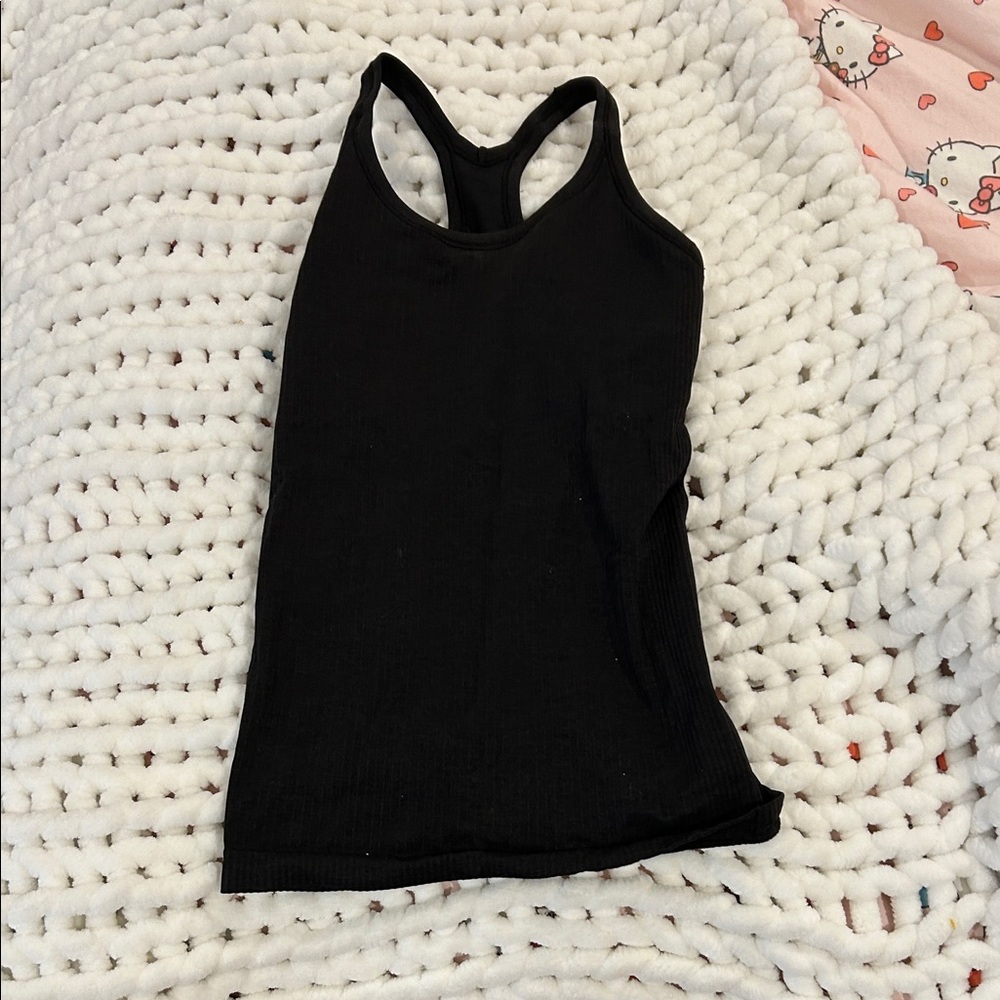 lululemon athletica Black Tank Top
